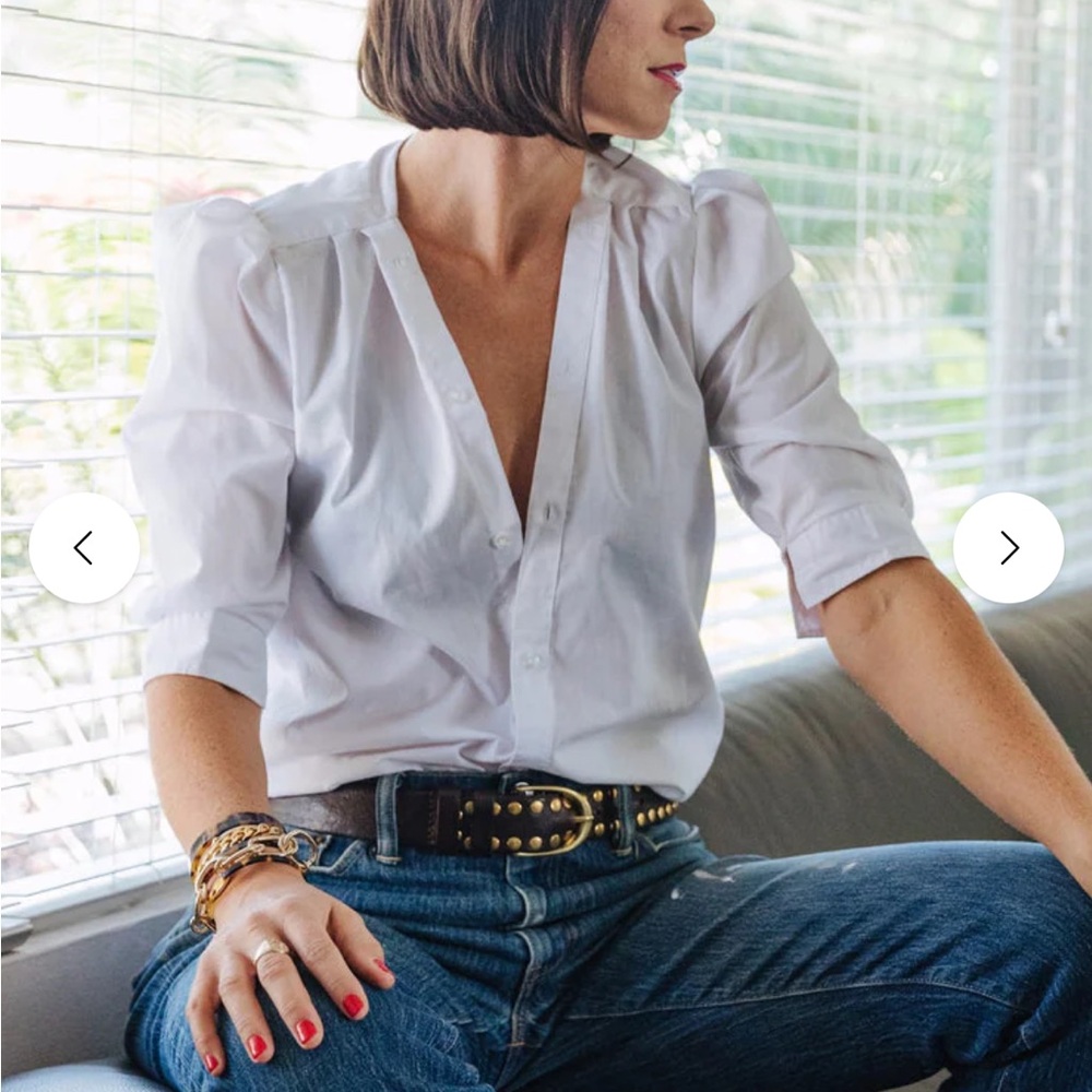 KMJ Bon Voyage Button Down Shirt XS